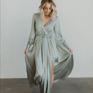 Baltic Born Jenna Satin Maxi Dress